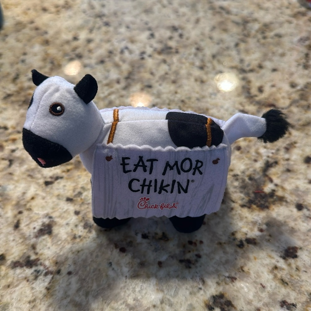 Chick Fil A cow plush